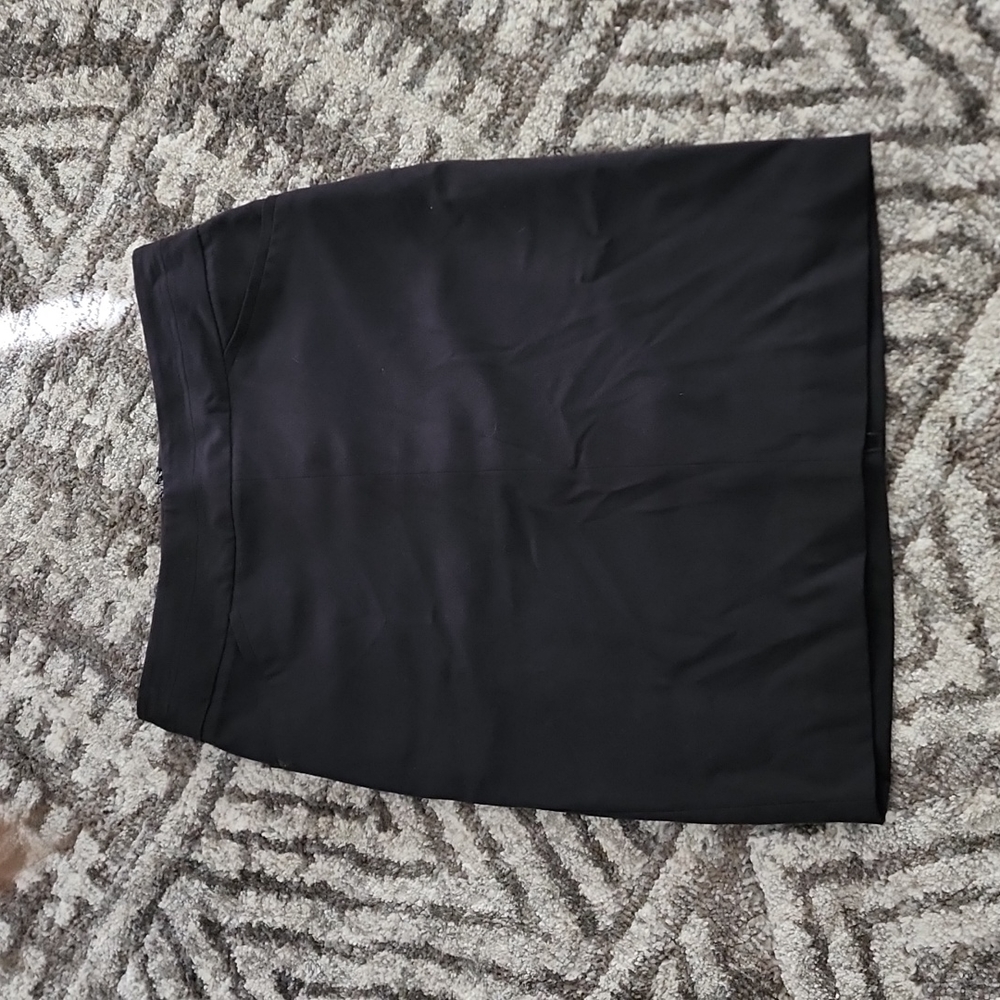 Black pencil skirt
